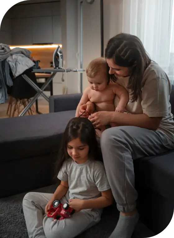 Attorney representing client in family court